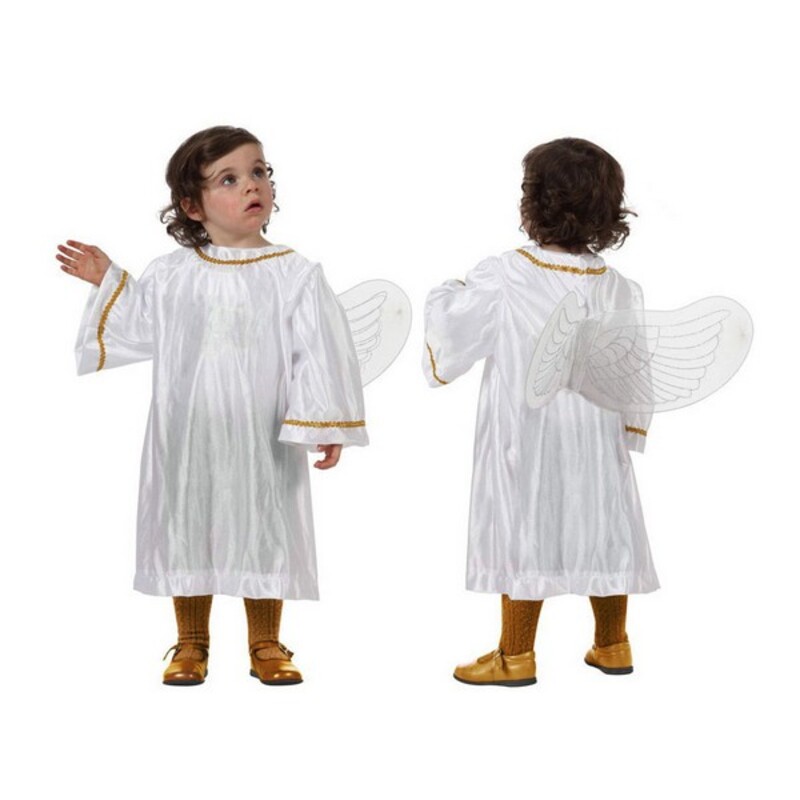 Costum Deghizare pentru Bebeluși 115857 Înger Alb (2 Pcs) - Mărime 24 Luni