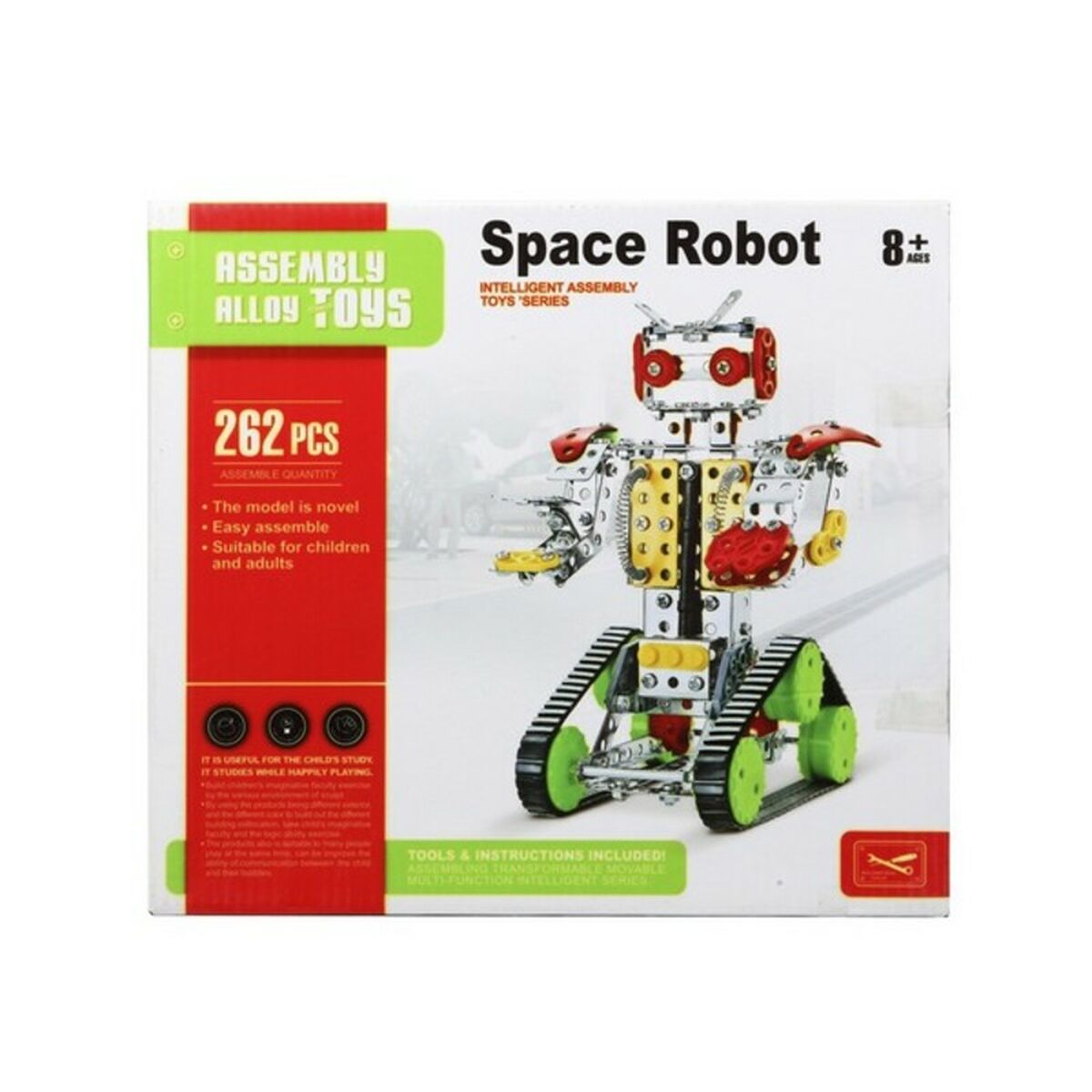 Set de Construcție Robot 117554 (262 Pcs)