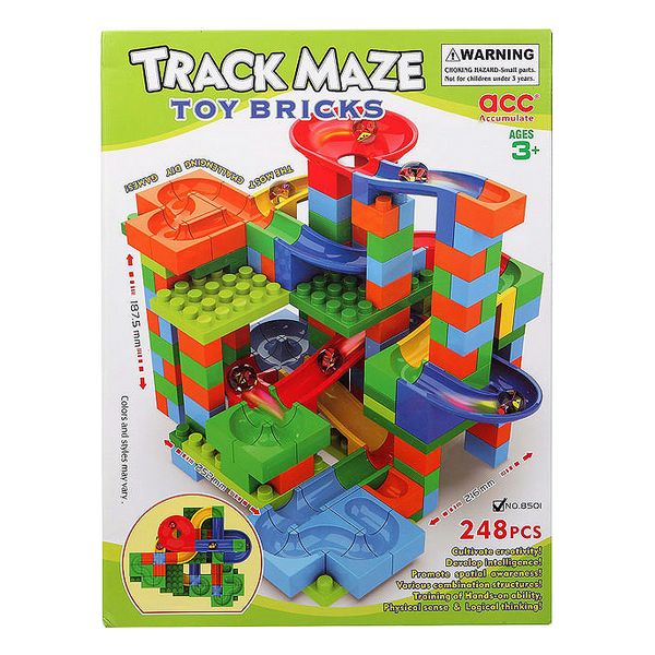 Joc de Construcții cu Plăci Track Maze 118056 (248 pcs)