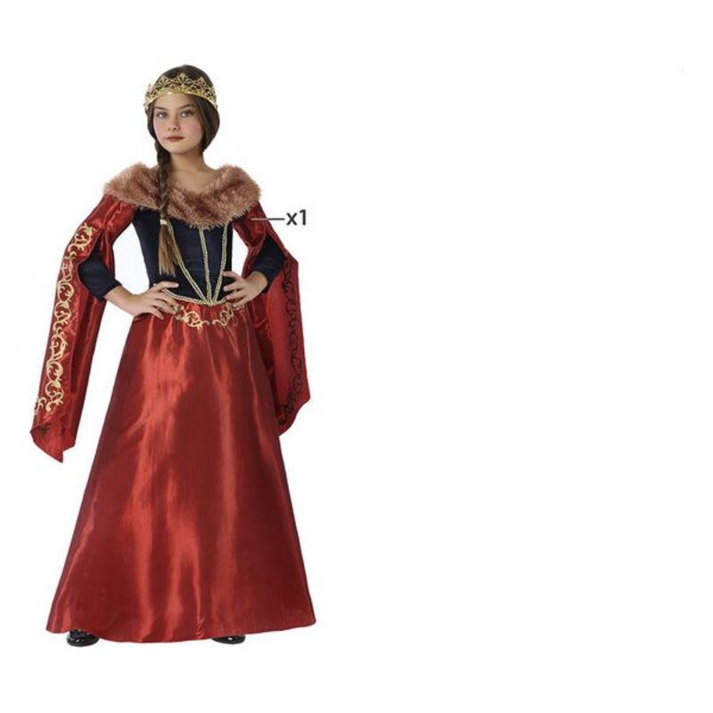 Costum Deghizare pentru Copii Damă Medievală - Mărime 5-6 Ani