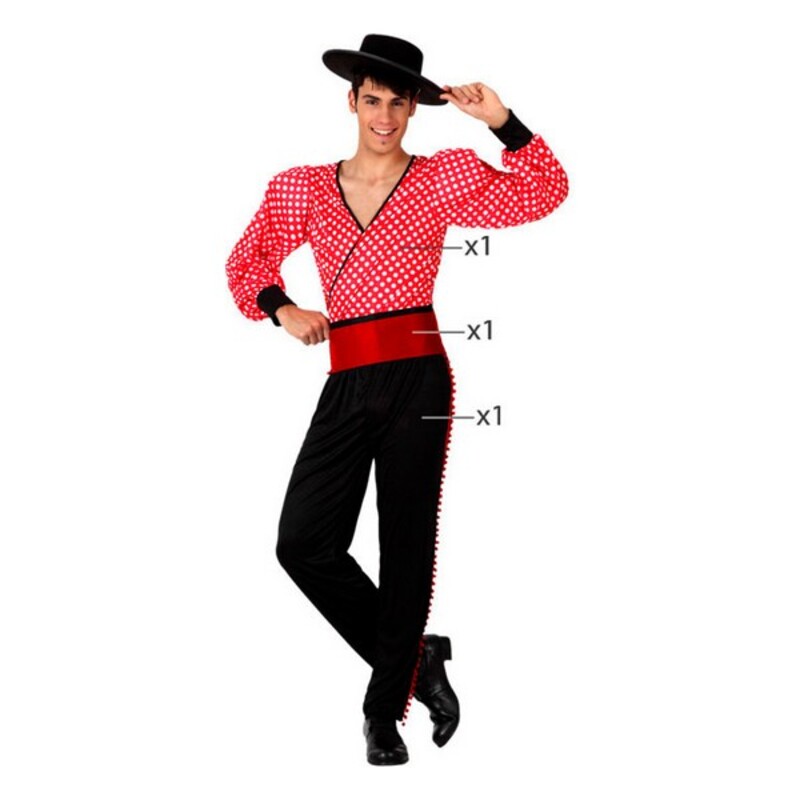 Costum Deghizare pentru Adulți Flamenco - Mărime XL