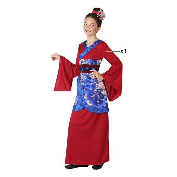 Costum Deghizare pentru Copii Chineză Roz - Mărime 3-4 Ani