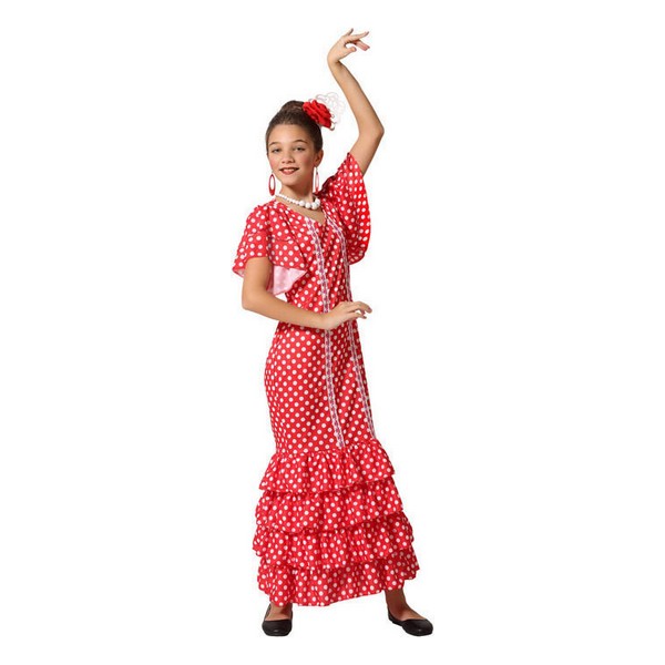 Costum Deghizare pentru Copii Dansatoare de flamenco - Mărime 10-12 Ani