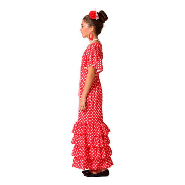 Costum Deghizare pentru Copii Dansatoare de flamenco - Mărime 10-12 Ani