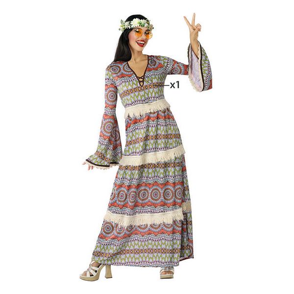 Costum Deghizare pentru Adulți Hippie - Mărime XL