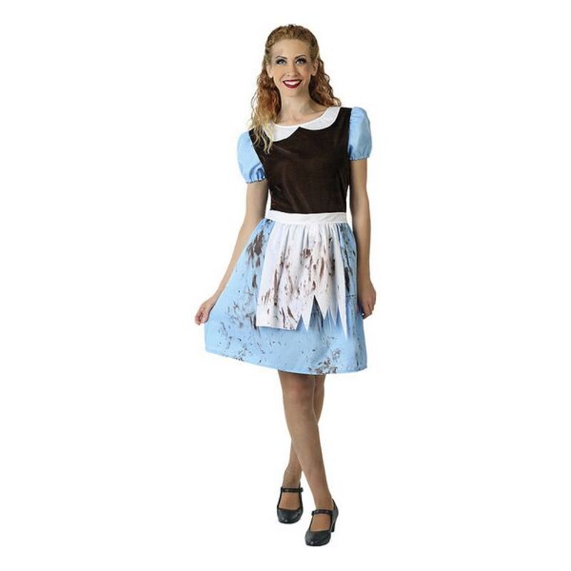 Costum Deghizare pentru Adulți Alice Halloween Tânără Slujitoare - Mărime XL