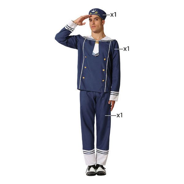 Costum Deghizare pentru Adulți Marinar - Mărime XL