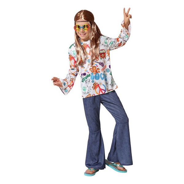 Costum Deghizare pentru Copii Hippie - Mărime 7-9 Ani