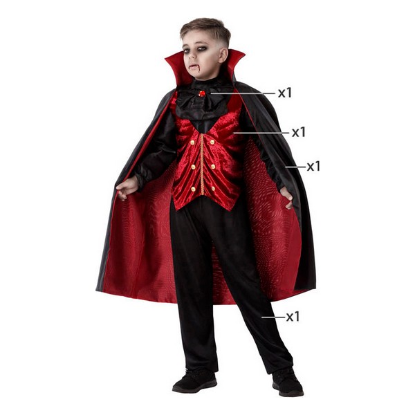 Costum Deghizare pentru Copii Vampir - Mărime 7-9 Ani