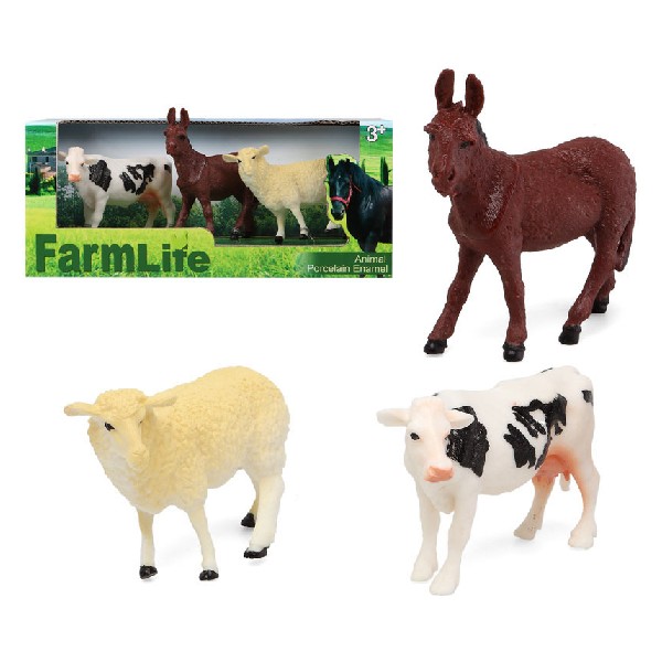 Figurine de animale Farm (28 x 12 cm) (3 pcs)