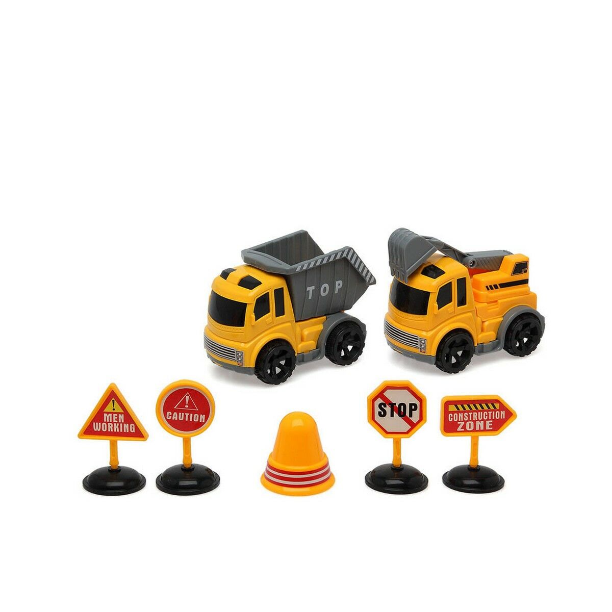 Set de Jucării cu Vehicule Construction