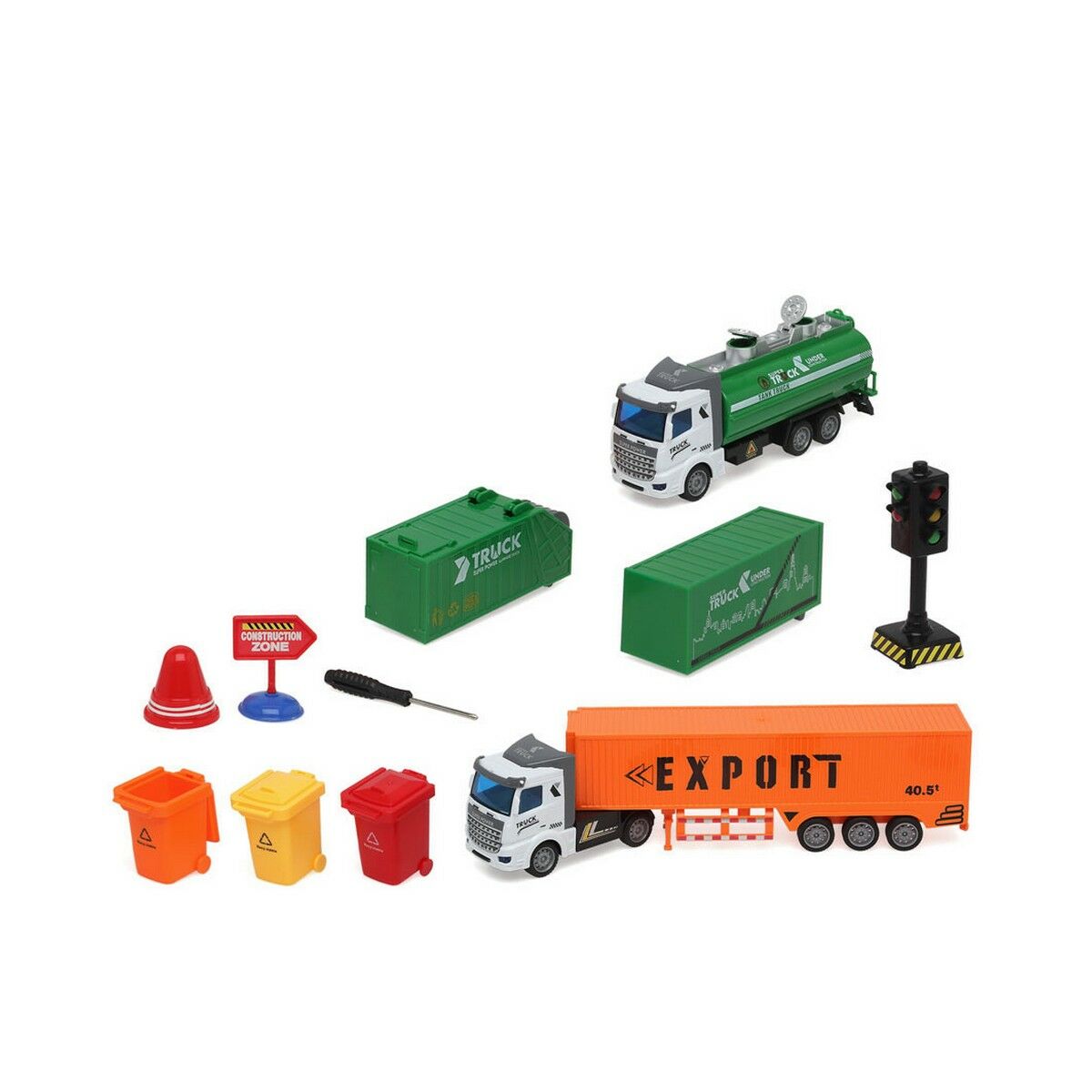 Set de Jucării cu Vehicule Sanitation