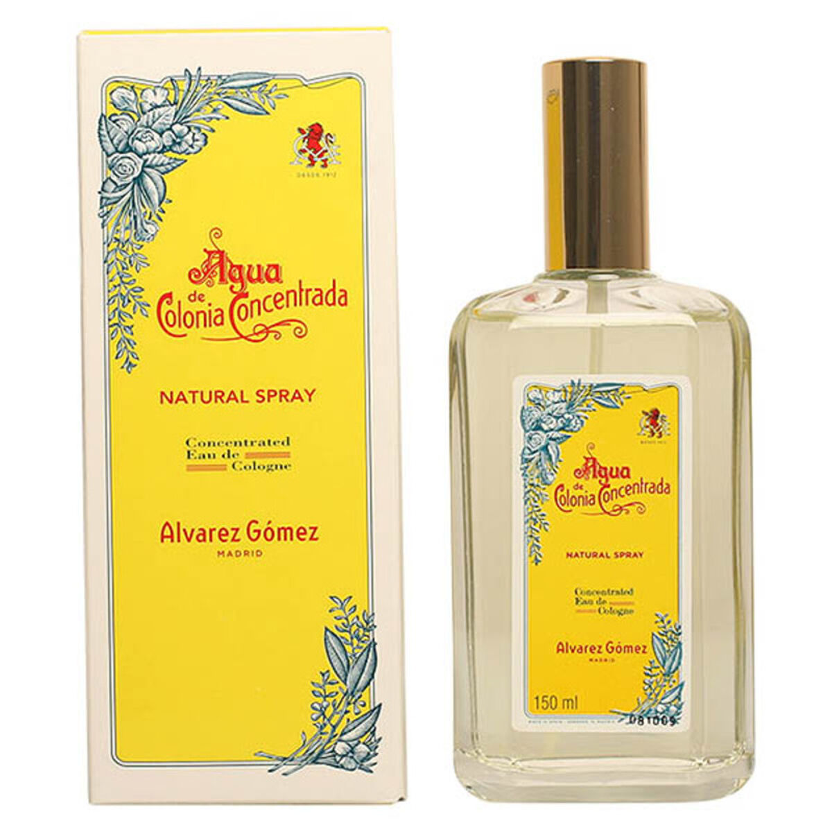 Parfum Unisex Agua de Colonia Concentrada Alvarez Gomez EDC (150 ml)