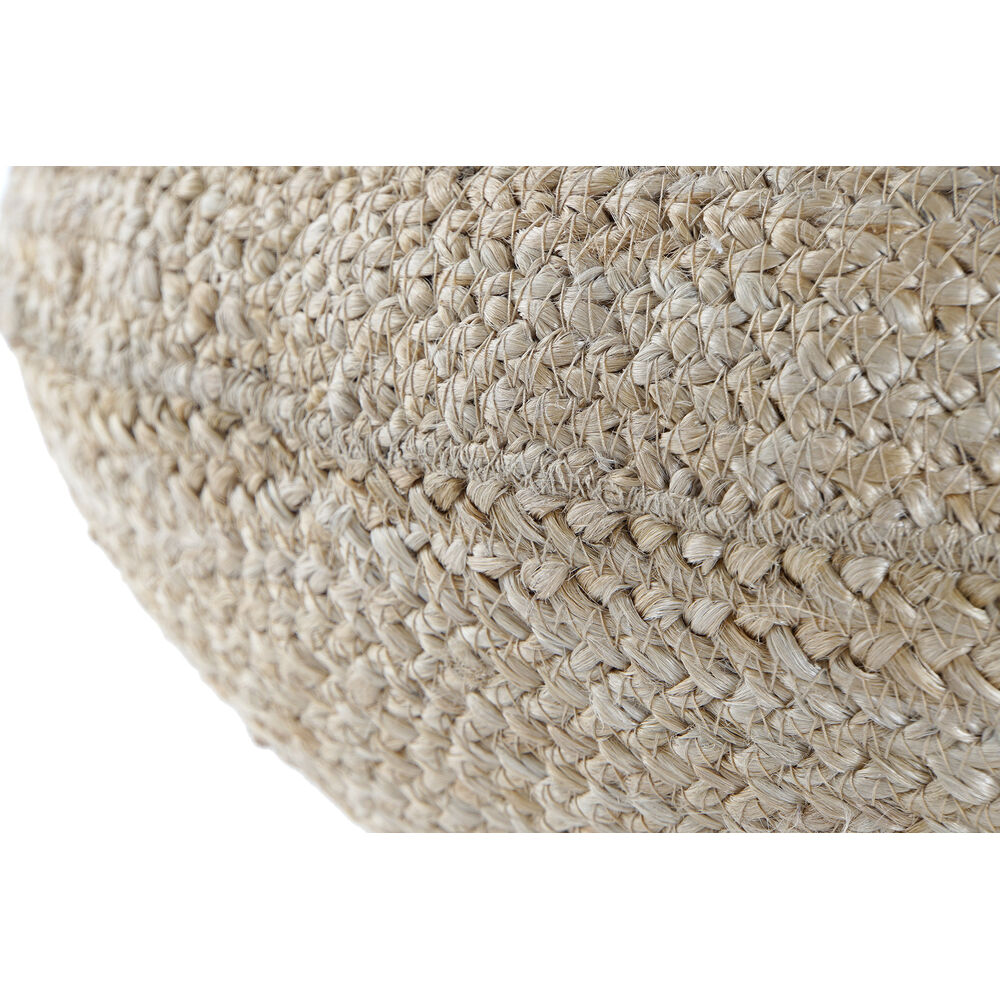 Puff DKD Home Decor Fibră Natural (50 x 20 x 50 cm)