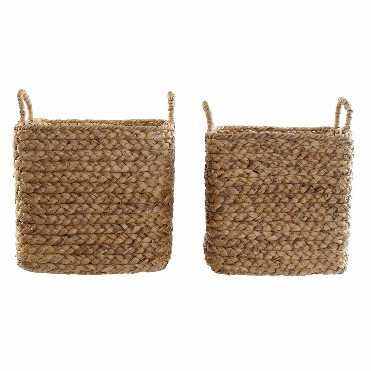 Set de Coșuri DKD Home Decor Bali (38 x 38 x 36 cm) (42 x 42 x 39 cm) (2 pcs)