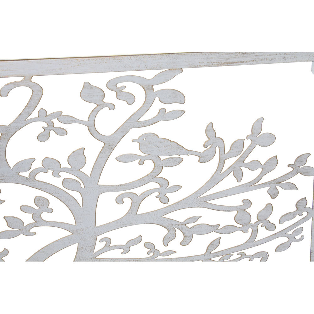 Decorațiune de Perete DKD Home Decor Metal Copac (2 pcs) (84.5 x 1 x 49 cm)