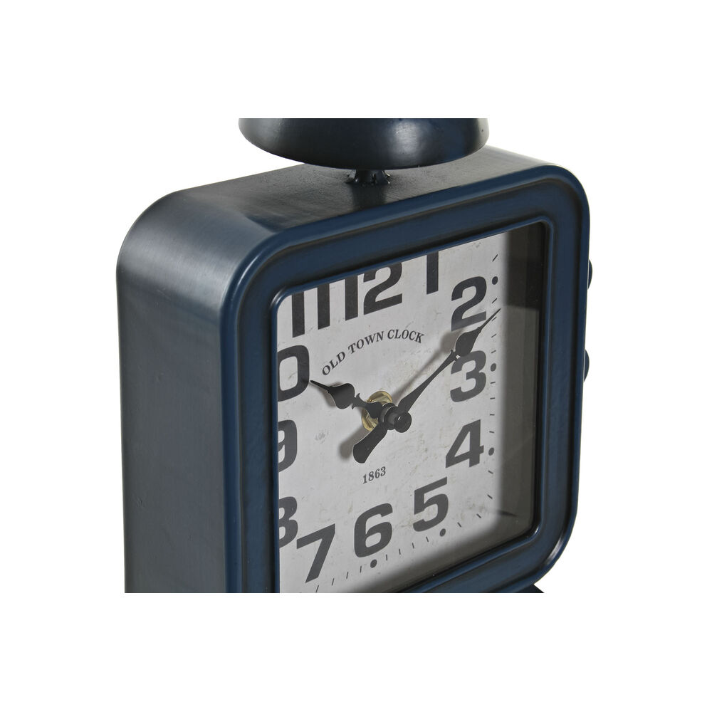 Stolní hodiny DKD Home Decor Albastru Fier (19 x 8 x 28 cm)