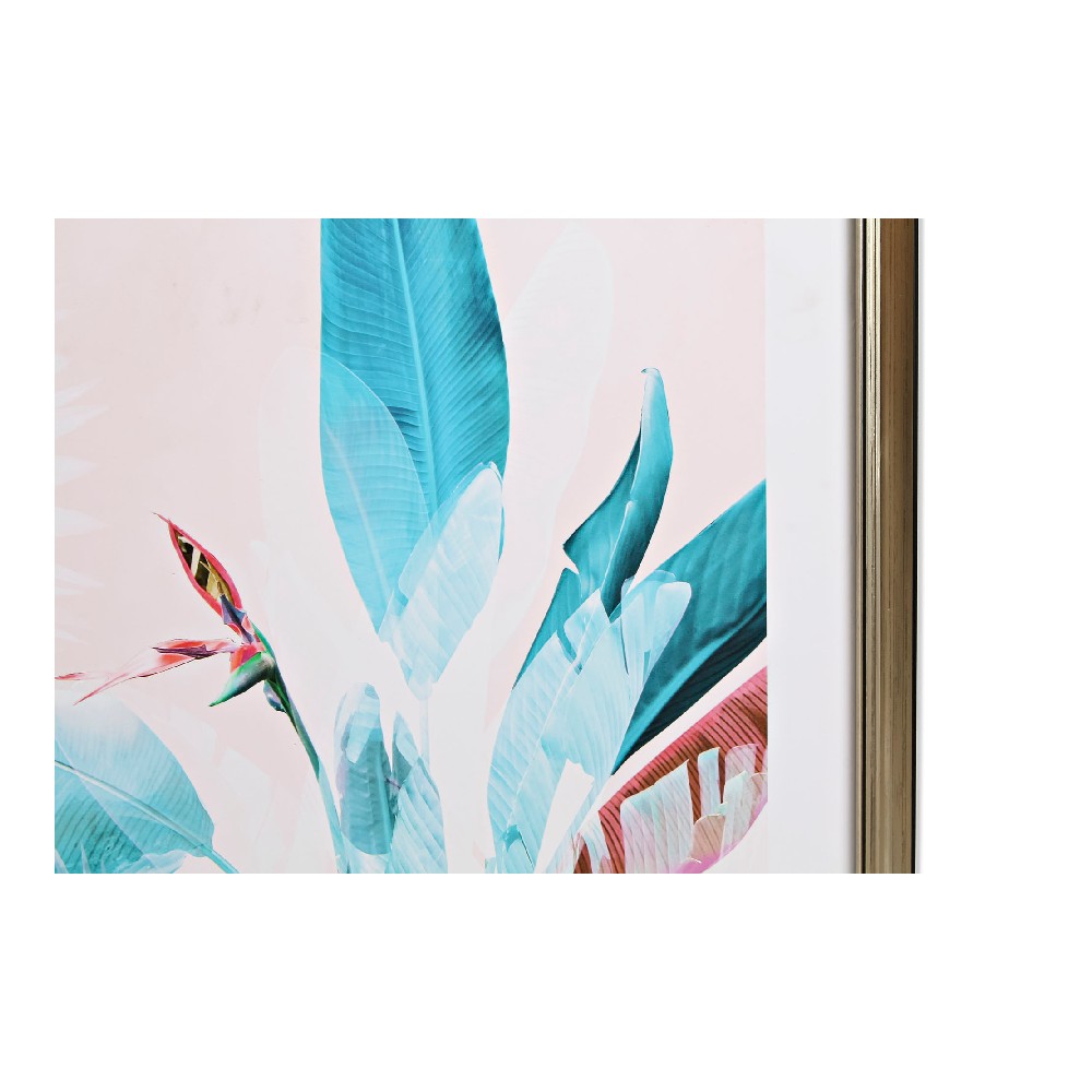 Tablou DKD Home Decor Tropical (3 pcs) (60 x 4 x 80 cm)