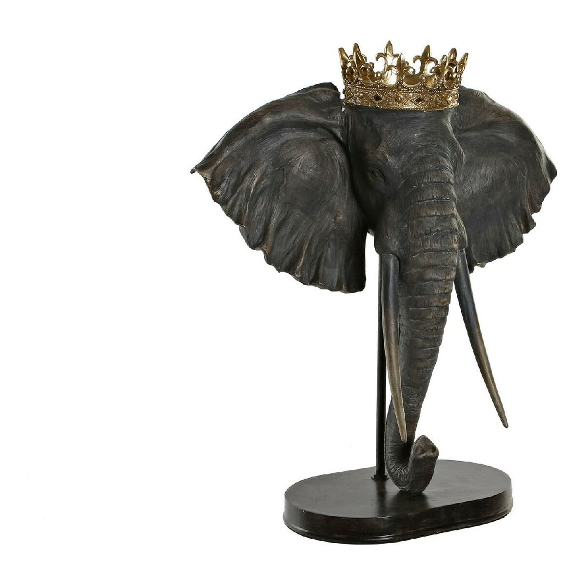Figură Decorativă DKD Home Decor Rășină Elefant (49 x 26.5 x 57 cm)