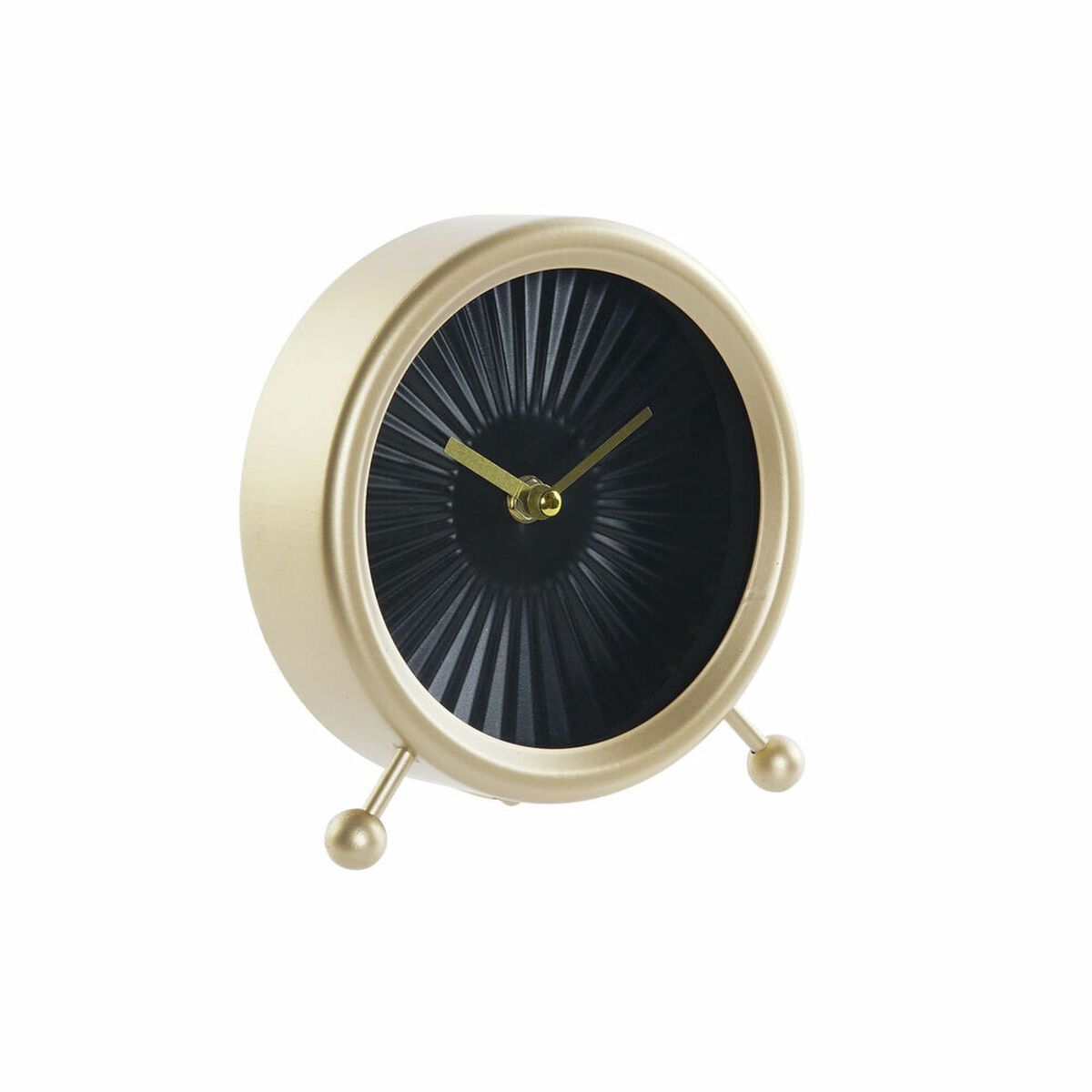 Stolní hodiny DKD Home Decor Negru Fier Auriu* (17 x 6 x 18 cm)