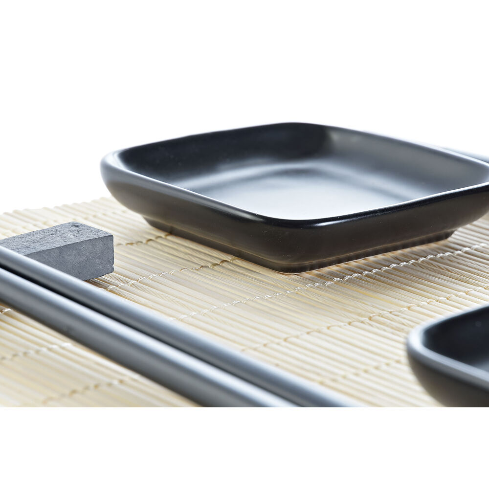 Set de Sushi DKD Home Decor Bambus Gresie (7 pcs) (27,8 x 17,8 x 3 cm)