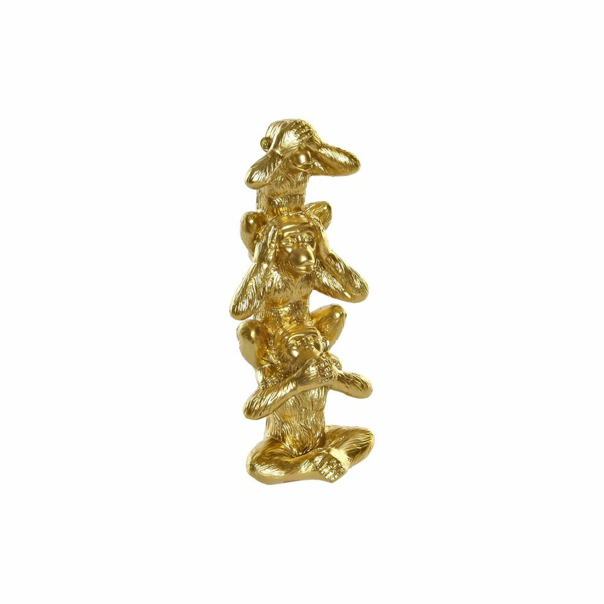 Figură Decorativă DKD Home Decor Auriu* Rășină (8.5 x 6 x 20 cm)