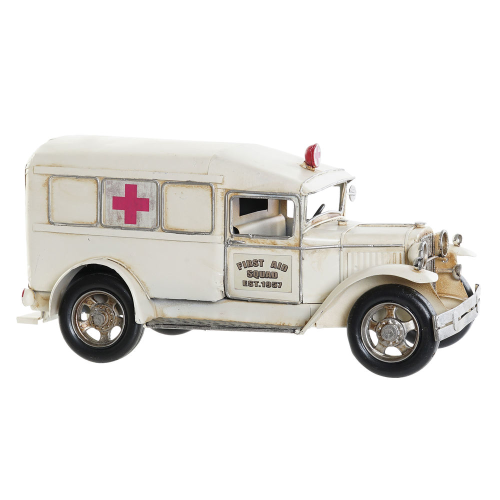 Vehicul DKD Home Decor Ambulanță Vintage (33 x 14 x 15 cm)