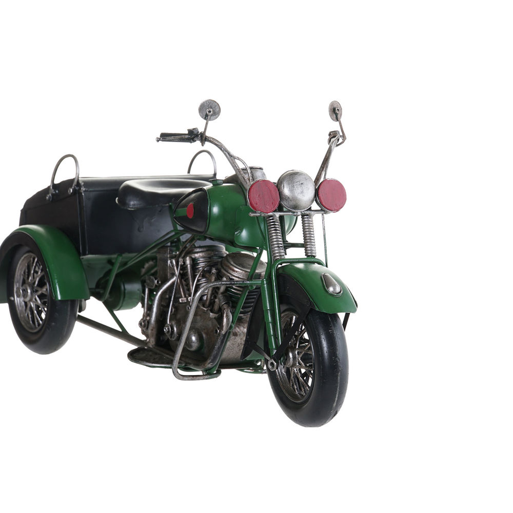 Figură Decorativă DKD Home Decor Motocicletă Vintage (2 pcs) (16 x 37 x 19 cm)