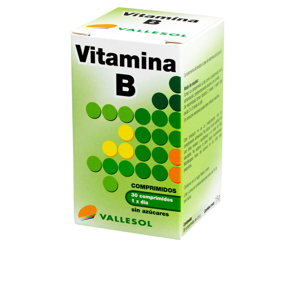 Supliment Alimentar Vallesol 8424657740058 Vitamina B (30 uds)