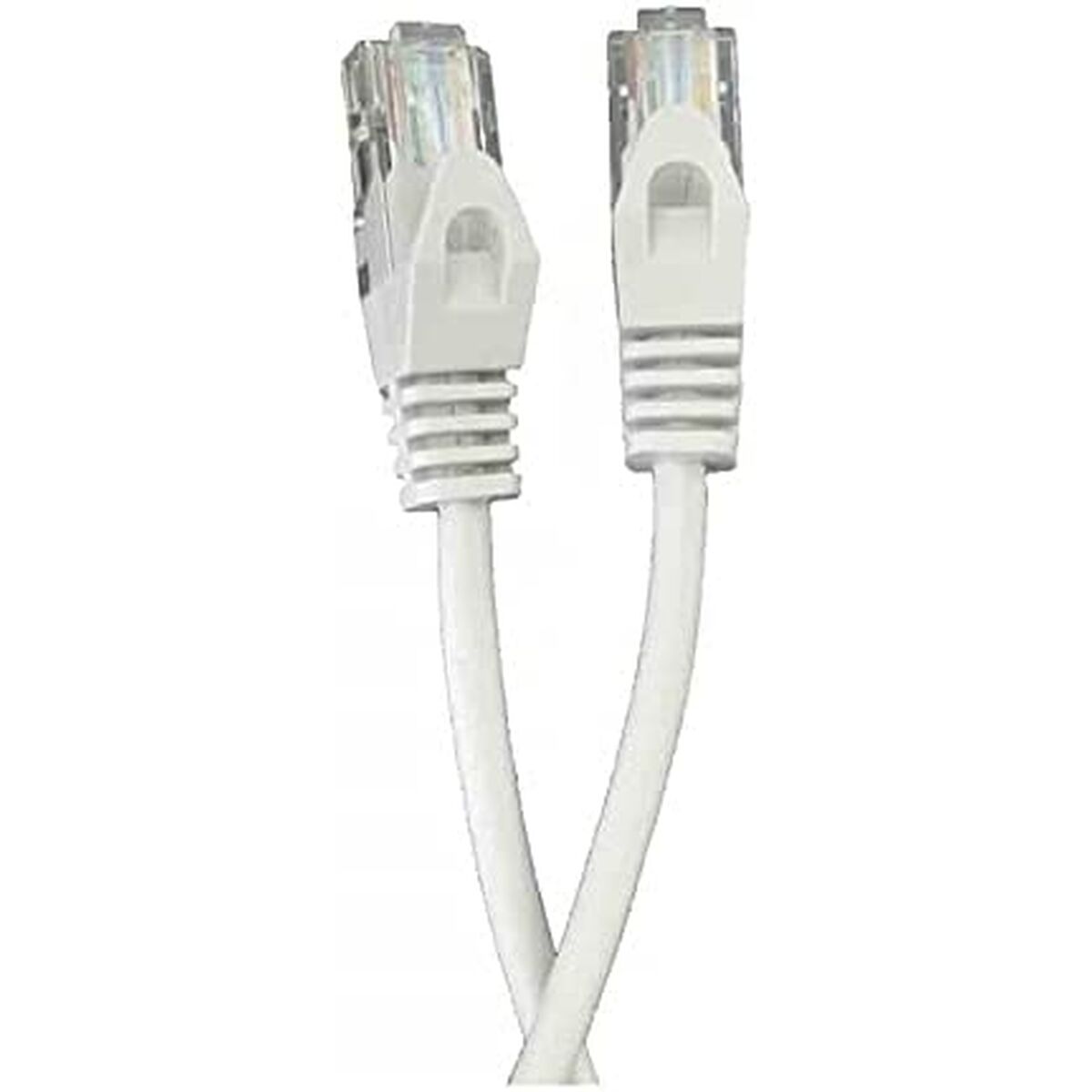 Cablu de Rețea Rigid UTP Categoria 5e EDM Alb 1 m