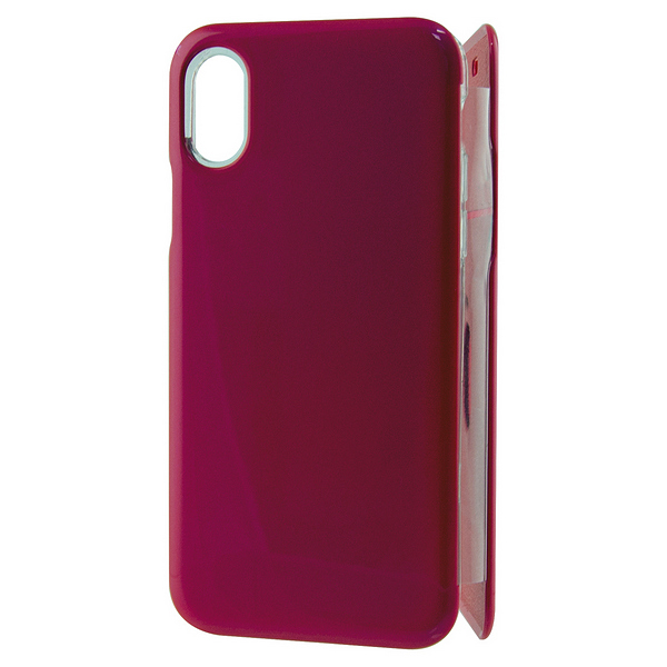 Folio Mobile Phone Case Iphone X/xs Hard Case - Culoare Roz