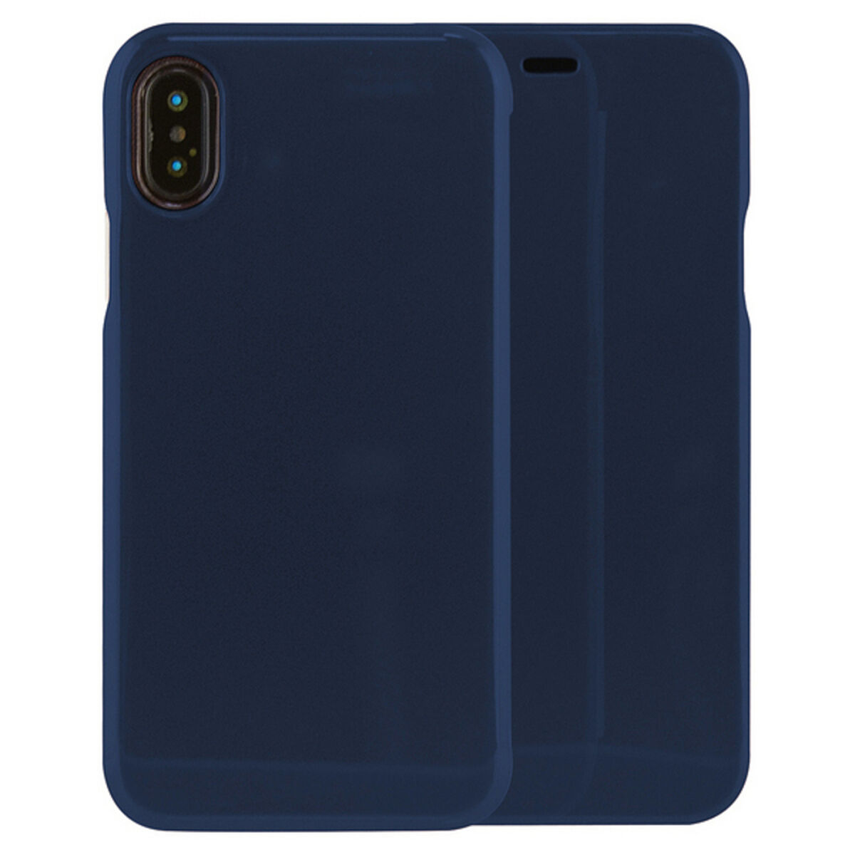 Folio Mobile Phone Case Iphone X/xs Hard Case - Culoare Albastru
