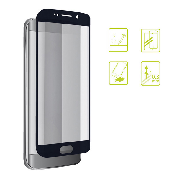 Protector de Ecran Sticlă Temperată pentru Mobil Iphone 7-8 Extreme 2.5D Negru