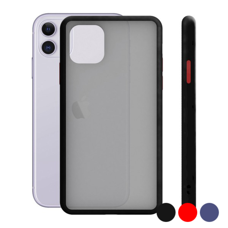 Husă pentru Mobil Iphone 11 Duo Soft - Culoare Negru