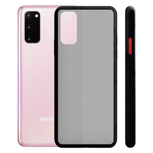 Husă pentru Mobil Samsung Galaxy S20 KSIX Duo Soft - Culoare Roșu