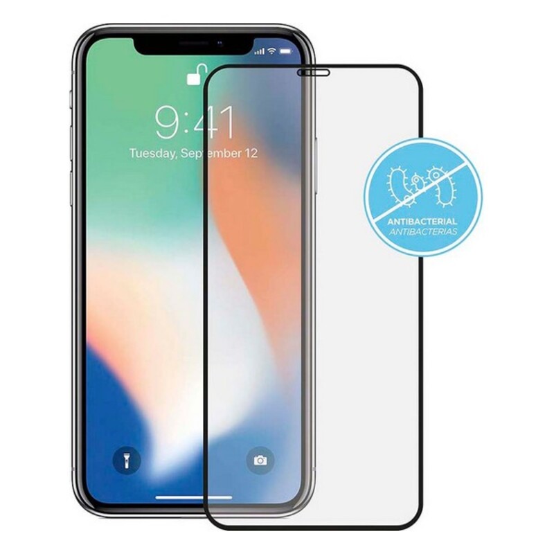 Membrană de Protecție de Sticlă Temperată iPhone 11 Pro KSIX Anti-Bacterial 2.5D