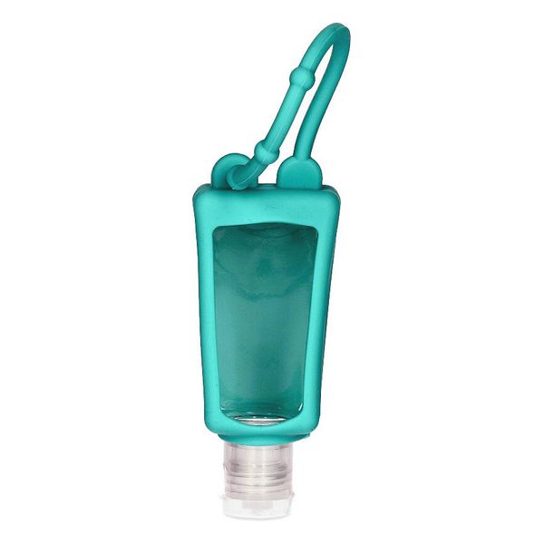 Sticlă (de pus lichide) Contact Laptop Gel de Mâini Igienizant (30 ml) - Culoare Turcoaz