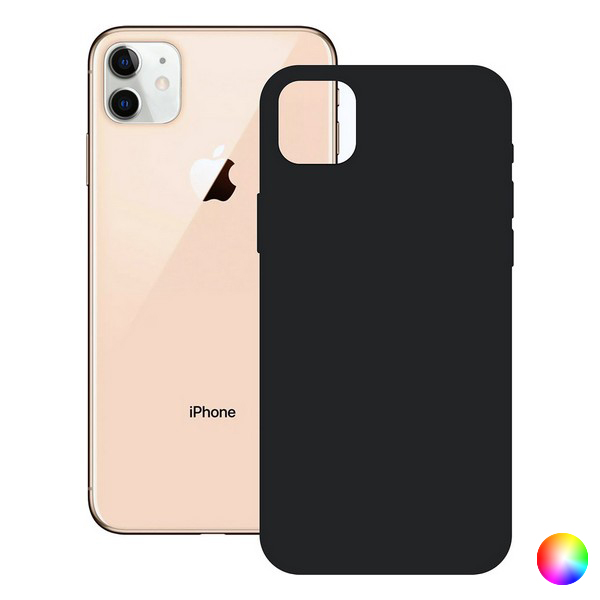 Carcasă iPhone 12 KSIX Soft Silicone - Culoare Lavandă 