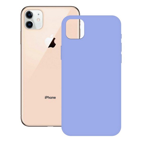 Carcasă iPhone 12 Pro Max KSIX Soft Silicone - Culoare Lavandă 