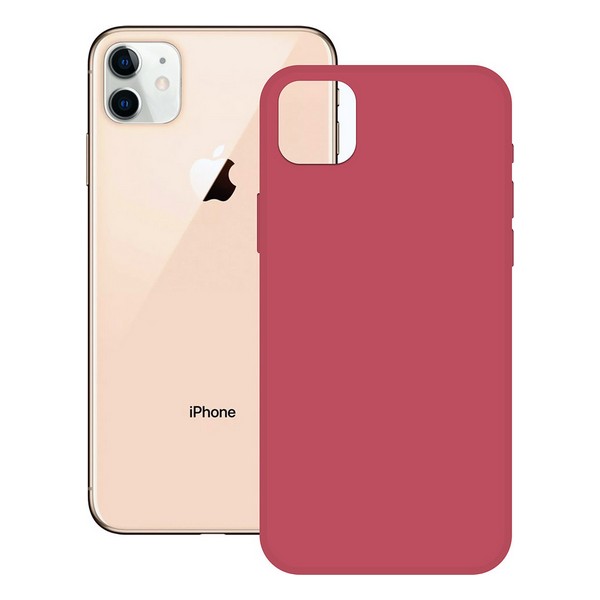Carcasă iPhone 12 Pro Max KSIX Soft Silicone - Culoare Lavandă 
