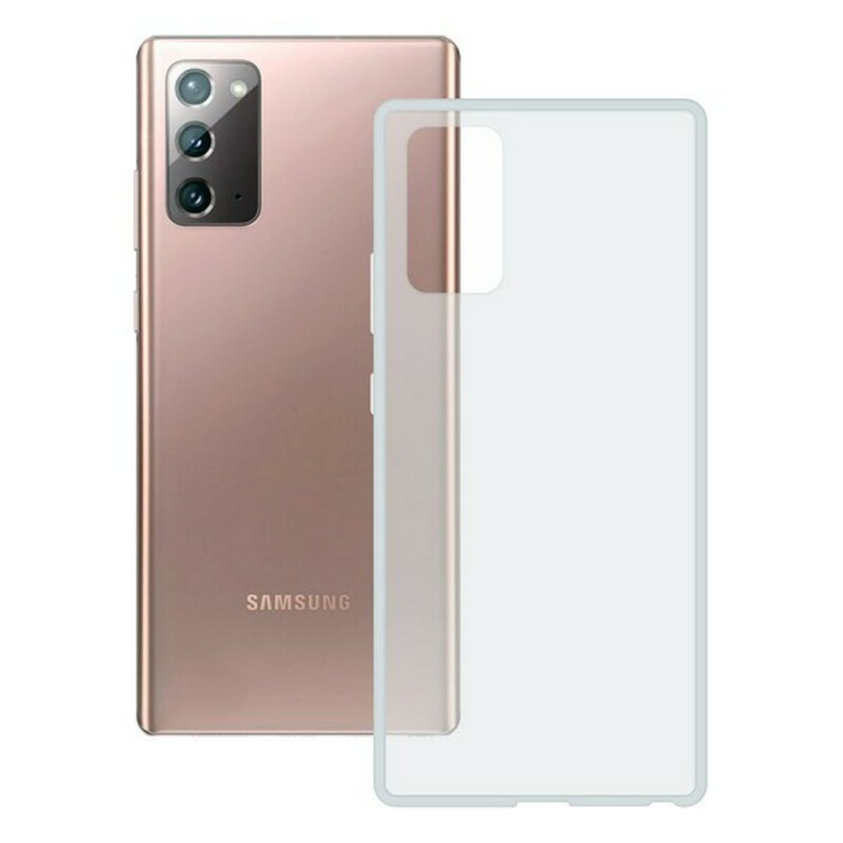Husă pentru Mobil Samsung Galaxy Note 20 KSIX Flex TPU