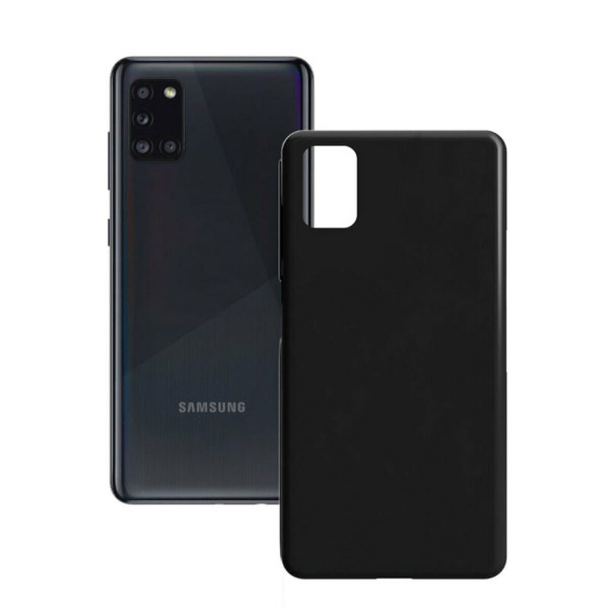 Husă pentru Mobil Samsung Galaxy A31 Contact Silk TPU Negru