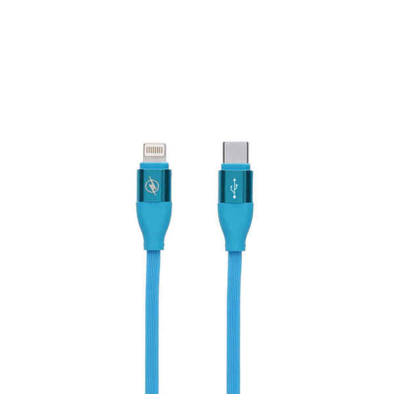 Cablu de Date/Încărcare cu USB Contact LIGHTING Tip C Albastru (1,5 m)