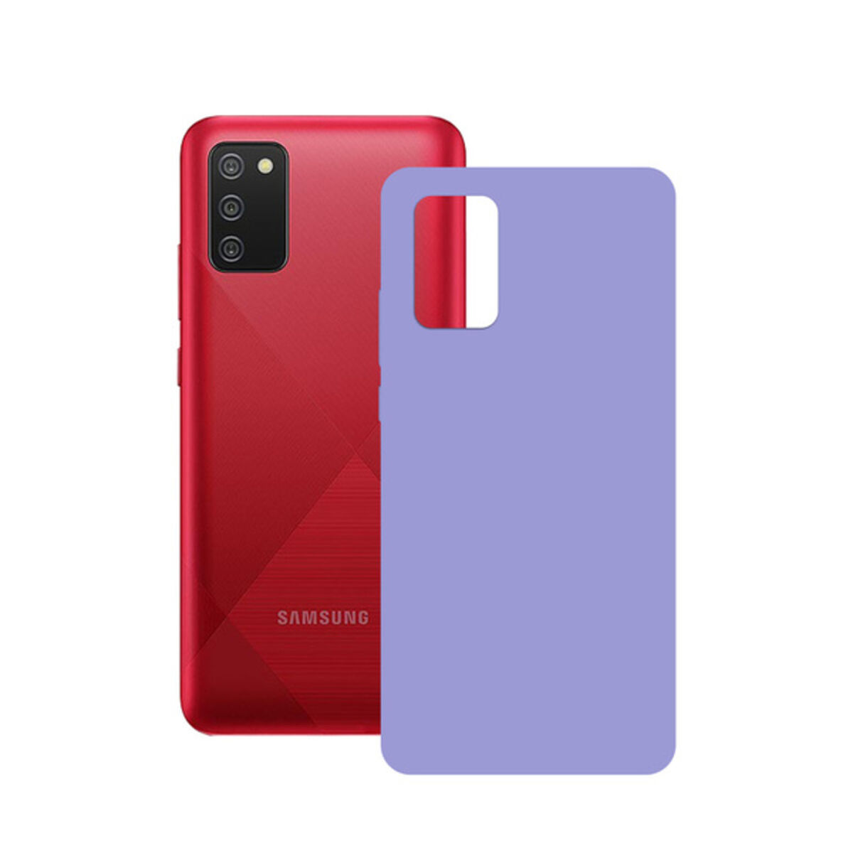 Husă pentru Mobil Samsung Galaxy A02S KSIX GALAXY A02S - Culoare Lavandă 
