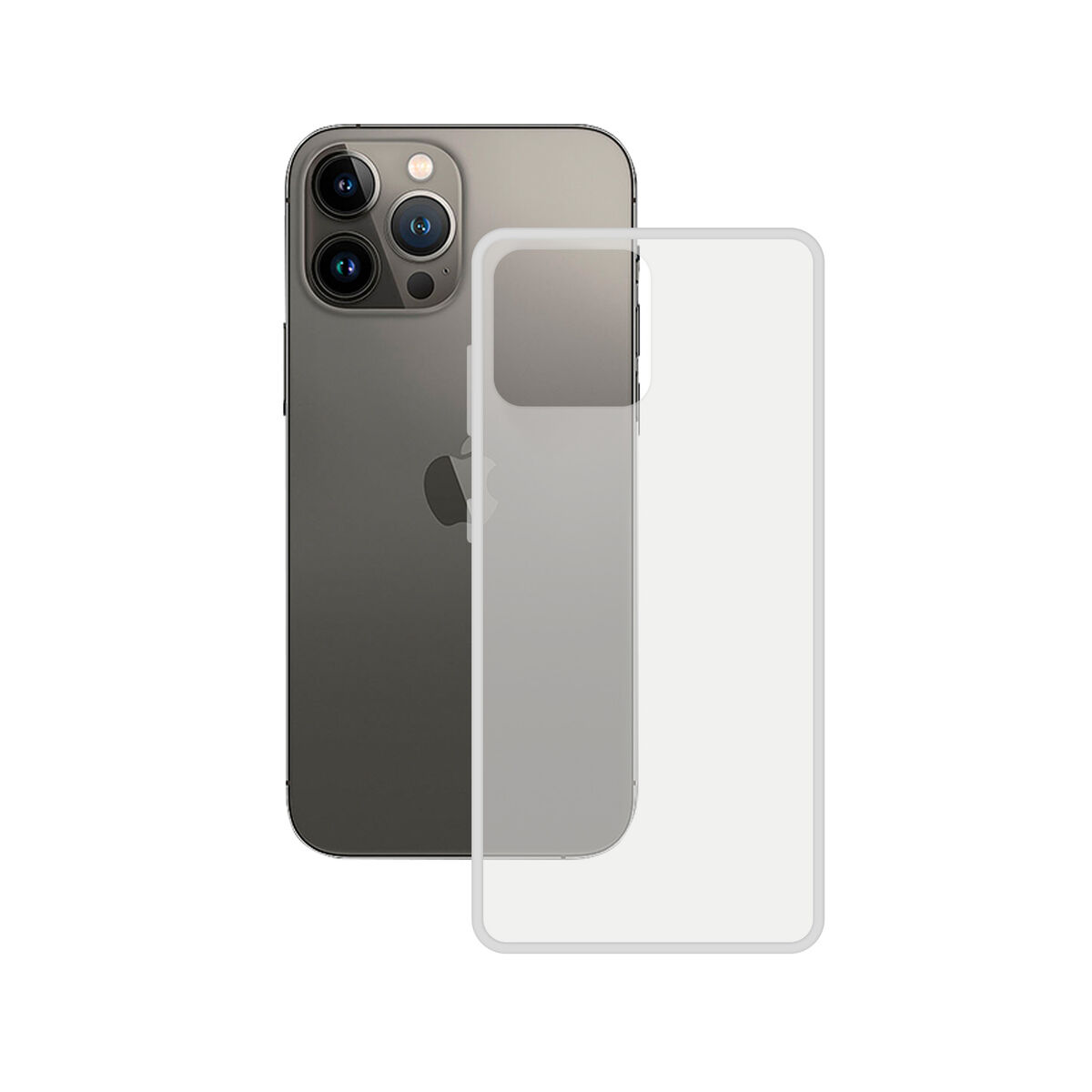Husă pentru Mobil KSIX iPhone 14 Pro Max Transparent