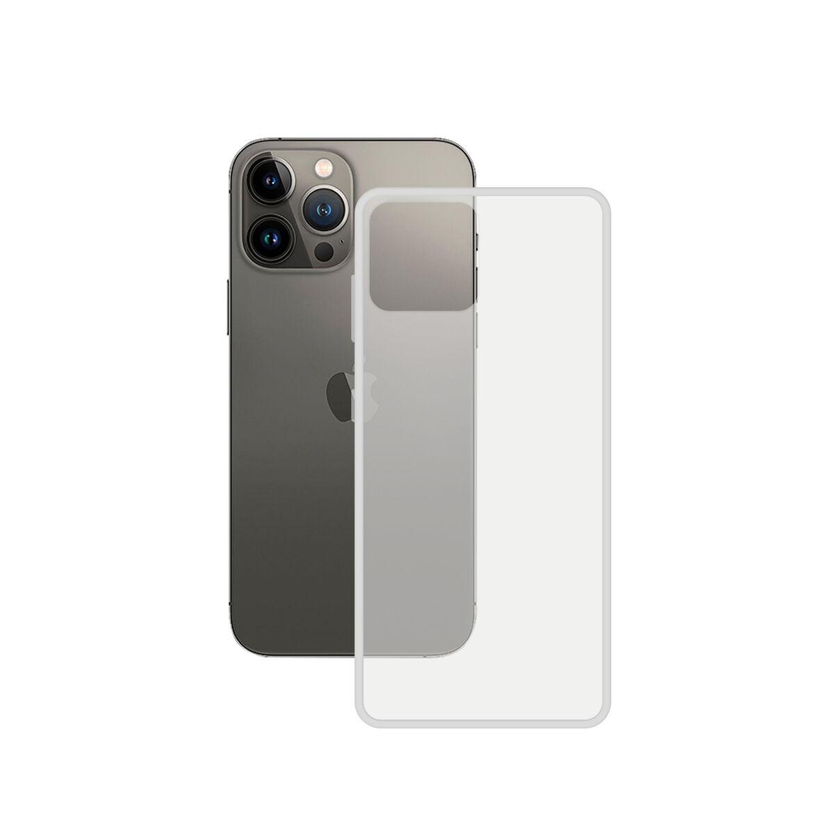 Husă pentru Mobil KSIX iPhone 14 Pro Transparent