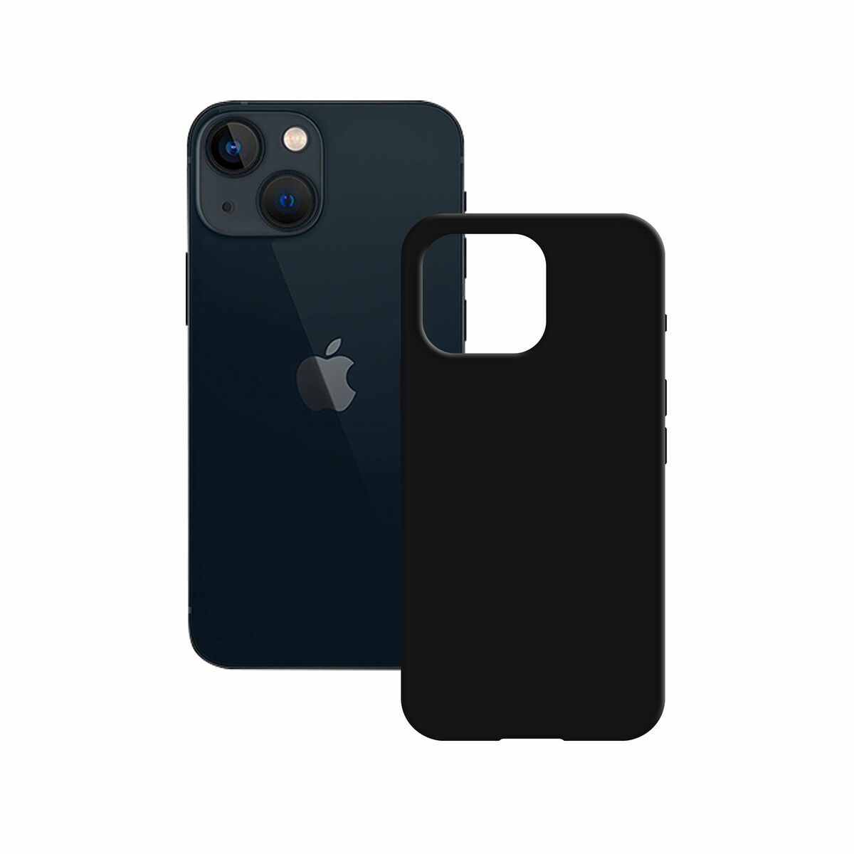 Husă pentru Mobil KSIX iPhone 14 Negru
