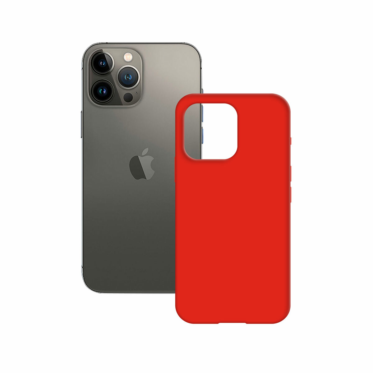 Husă pentru Mobil KSIX iPhone 14 Pro Roșu
