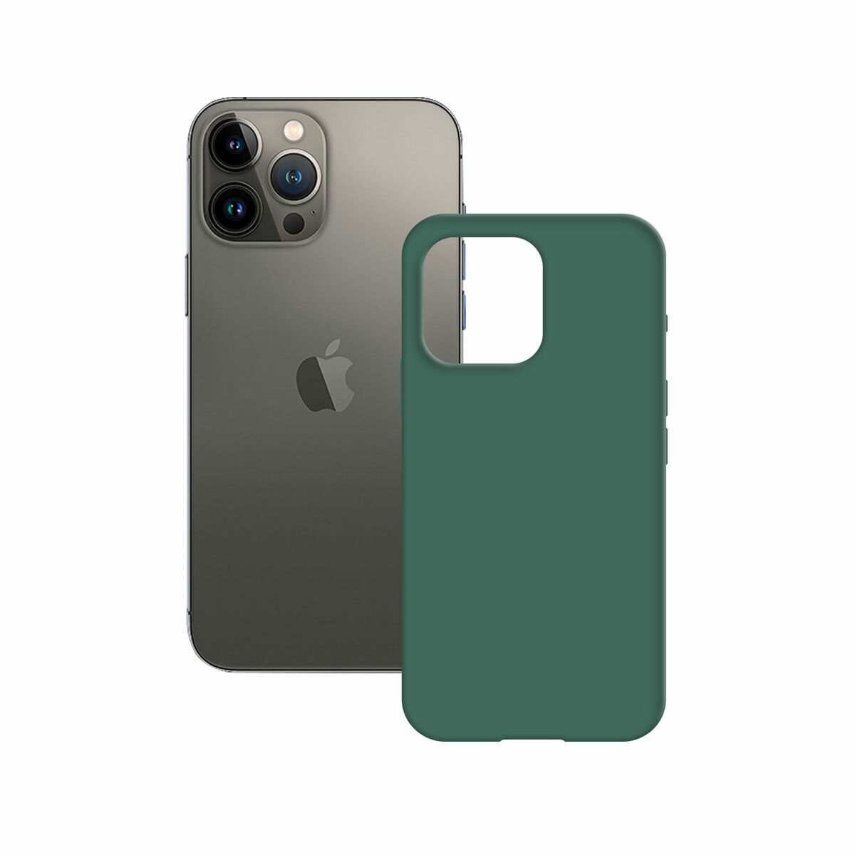 Husă pentru Mobil KSIX iPhone 14 Plus Verde