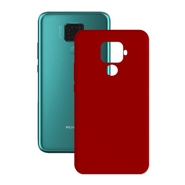 Husă pentru Mobil Huawei Mate 30 Lite Silk TPU - Culoare Roșu